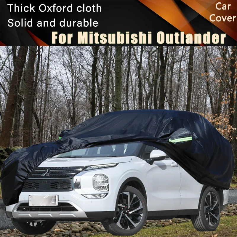 

For Mitsubishi Outlander Car Full Outer Covers Outdoor Waterproof Dustproof Sun Rain Snow Protection Exterior Car Accessories