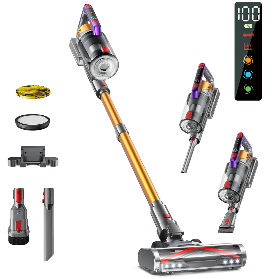 Kissof Lot De 3 Filtres HEPA De Rechange Pour Aspirateur Sans Fil S17 - Performance & Longue Durée