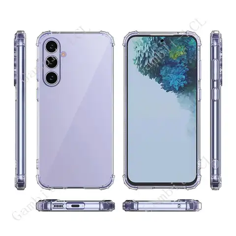 Case For Samsung Galaxy M55 M35 A35 A24 4G A14 A15 A25 A54 A34 A55 M54 M34 5G Silicone Phone Protective Back Shell Soft TPU Case