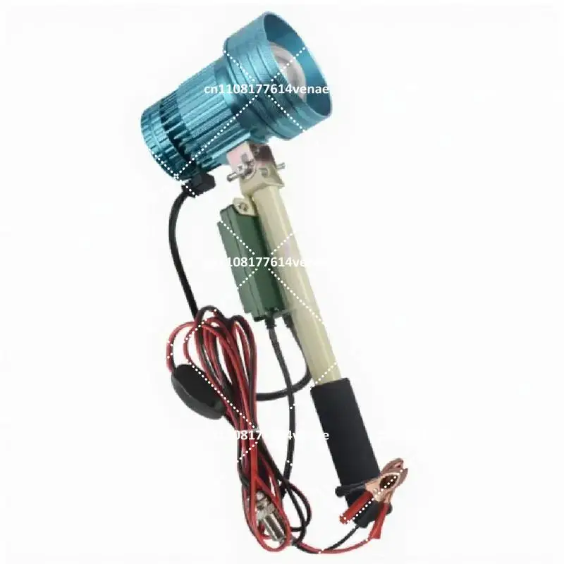 LED Zoom Telescopic Searchlight High Lumen Long Range Outdoor Spotlight Portable Night Fishing Lamp