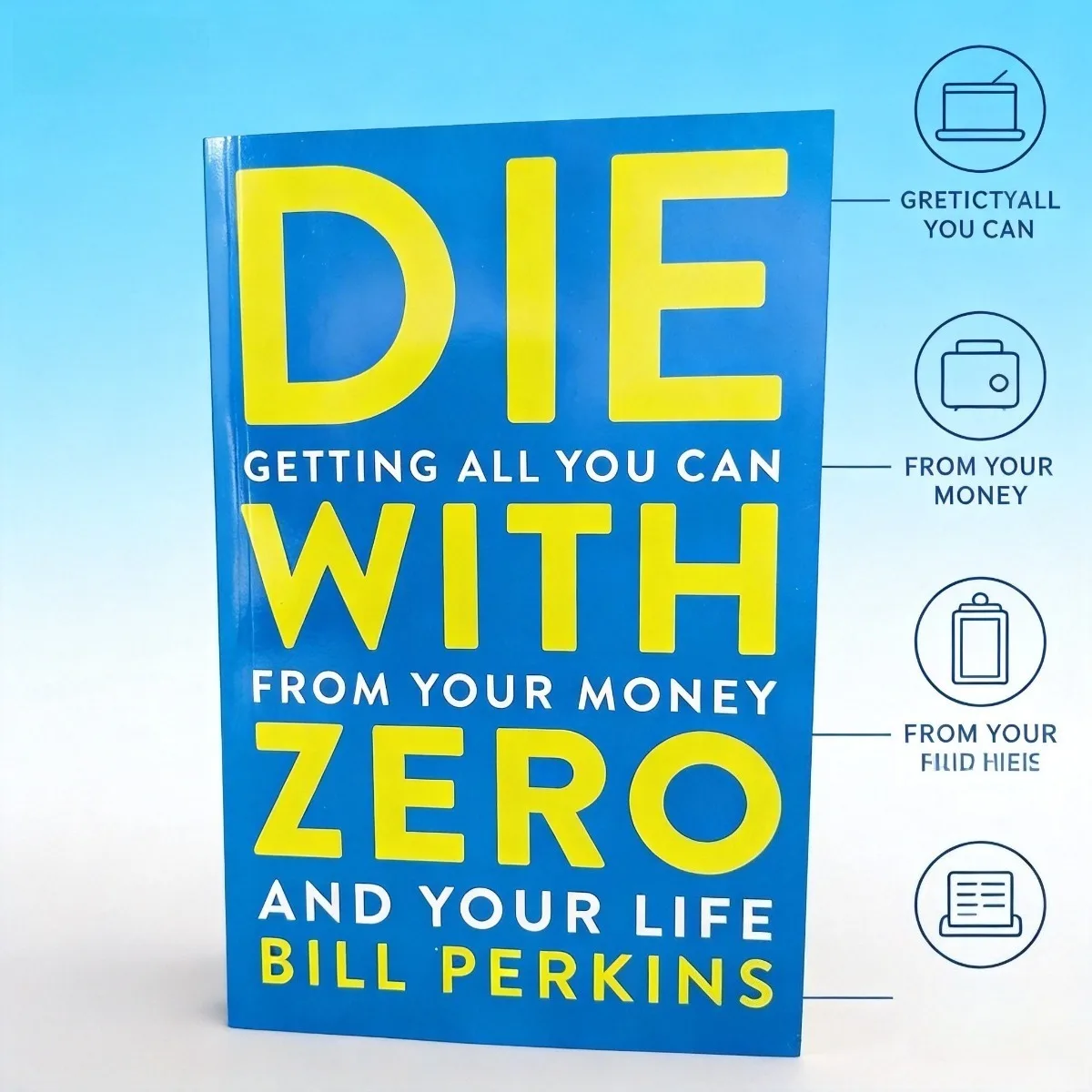 

Die with Zero By Bill Perkins | Getting All You Can From Your Money and Your Life Wealth Life Planning English Book