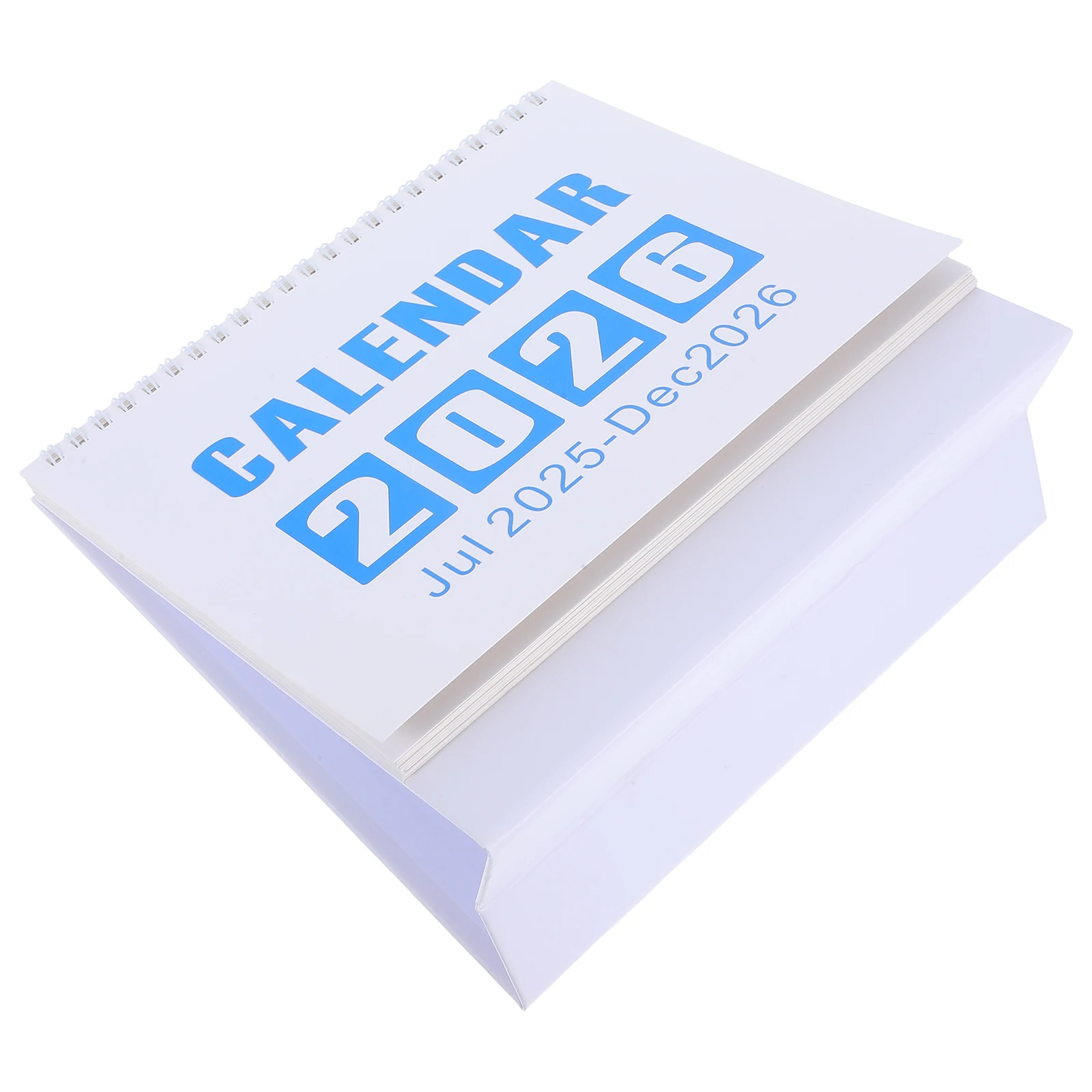 2026 Desk Calendar Large Monthly Planner Double Wire Binding Sturdy Paper 360 Degree Flipping Daily Desktop Calendar For Office