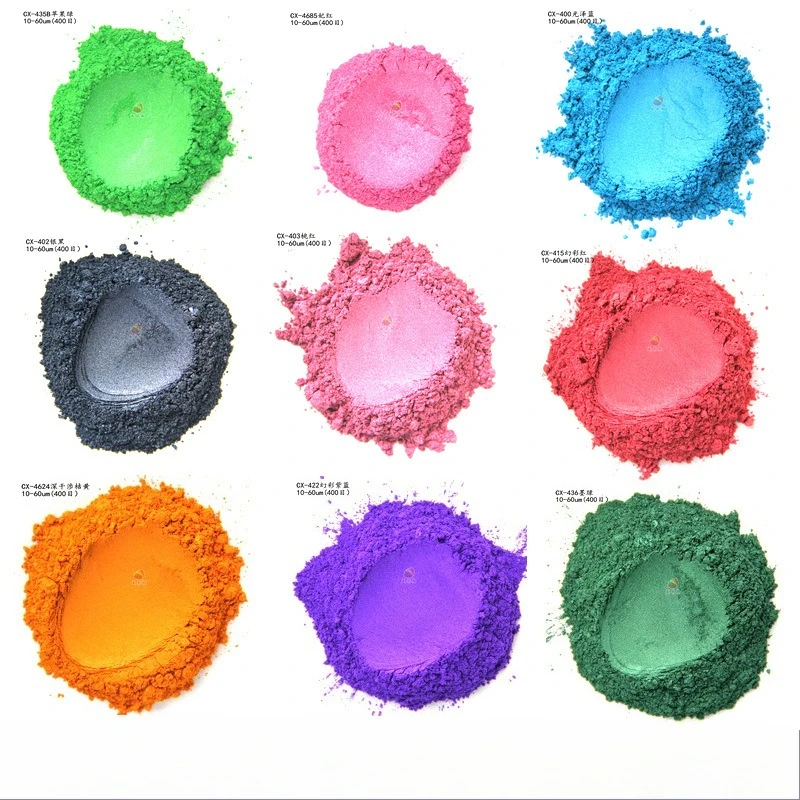1kg 400 Mesh Multicolor Color Shift Pearl Mica Powder Pigment for Resin Paint Ink Coating Eco-friendly
