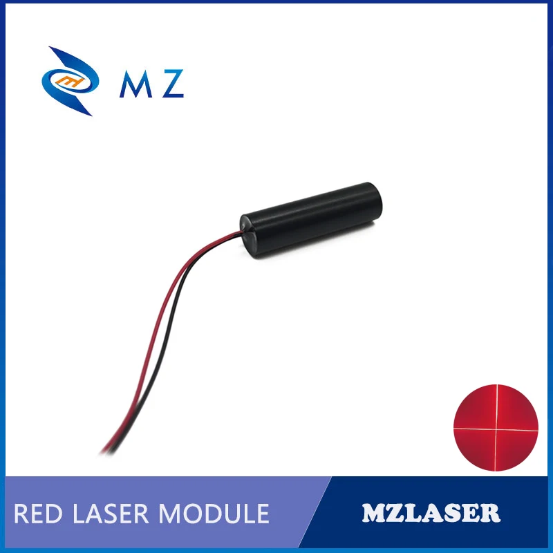 High Power PMMA Lens D10mm 660nm ACC Drive Red Cross Laser Module (50mW, 100mW, 150mW)