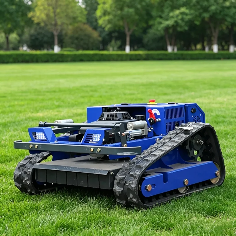 

Customized remote-controlled lawn mower, tracked agricultural and forestry orchard machine, small weeding machine