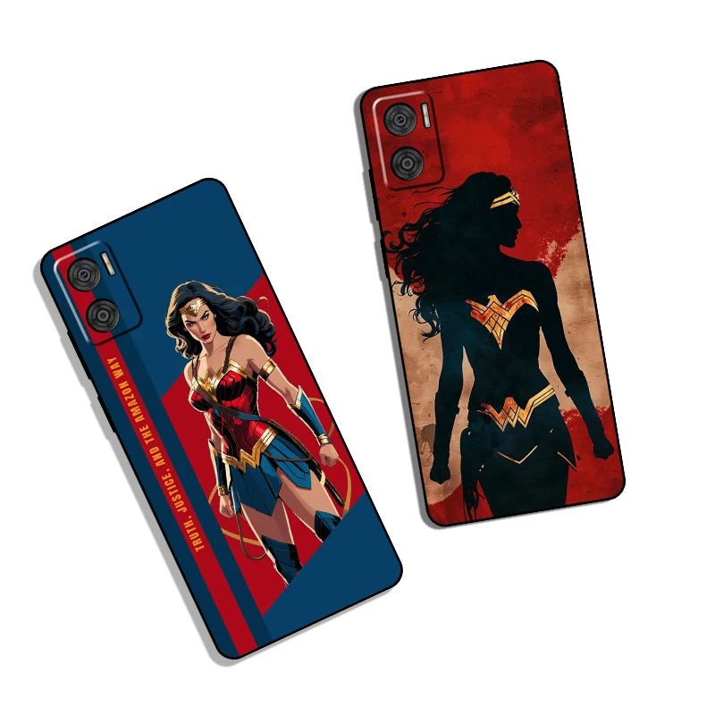 Moto E7 Plus E7i POWER E13 E20 E22 E40 G9 Play Wonderwoman Fashionable and creative phone case