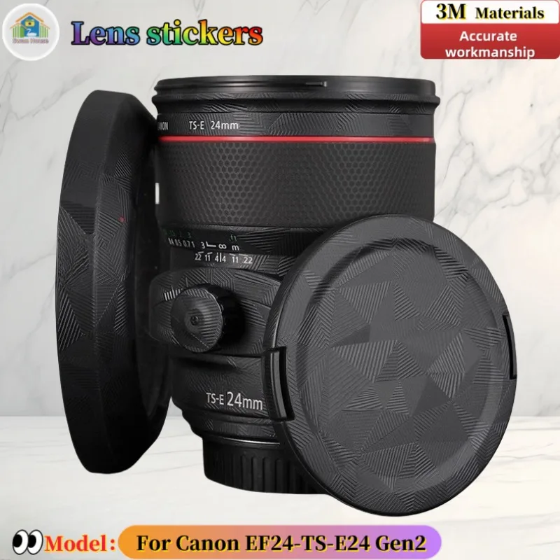 

For Canon EF24-TS-E24 Gen2 translation Camera lens sticker, DIY skin, Precision tailoring wear-resistant protective film