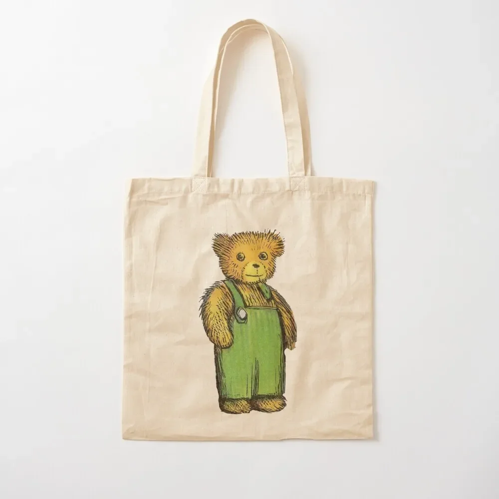 

Corduroy bear Tote Bag Eco bag female bag