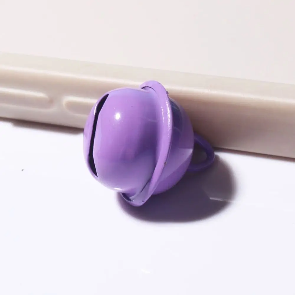 

5pcs 18mm Jingle Bells Metal Beads Candy Color Jingle Bells Colorful Bell Keyring Pendant Bell Metal Bell