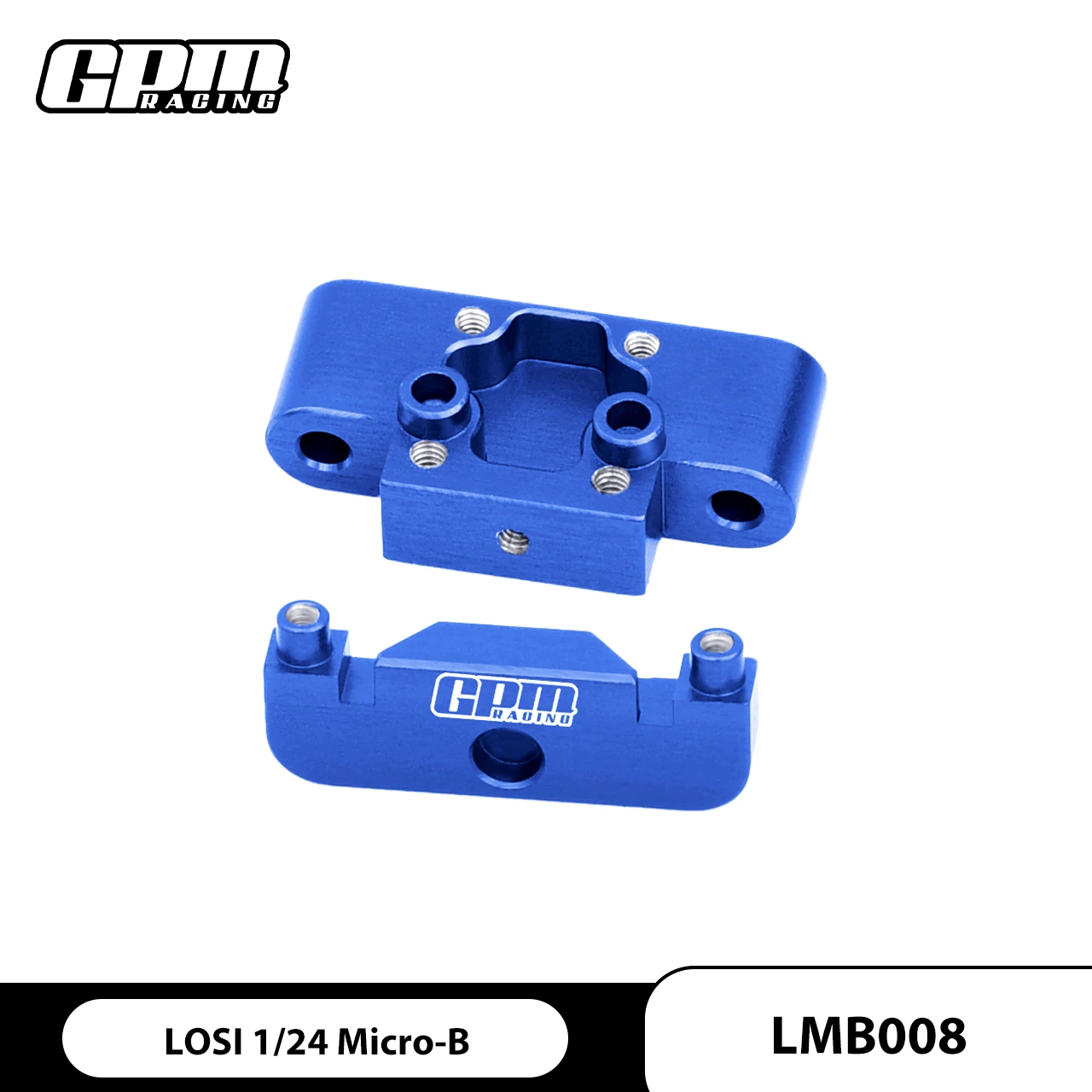 GPM 7075 Alloy Front Bulkhead For LOSI 1/24 Micro-B 2WD Buggy LOS-1761