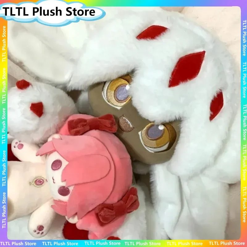 40cm Made In Abyss Faputa with Skeleton Plush Toy Cotton Doll Anime Sitting Posture Figure Idol Plushies Pillows Pillow Fan Gift