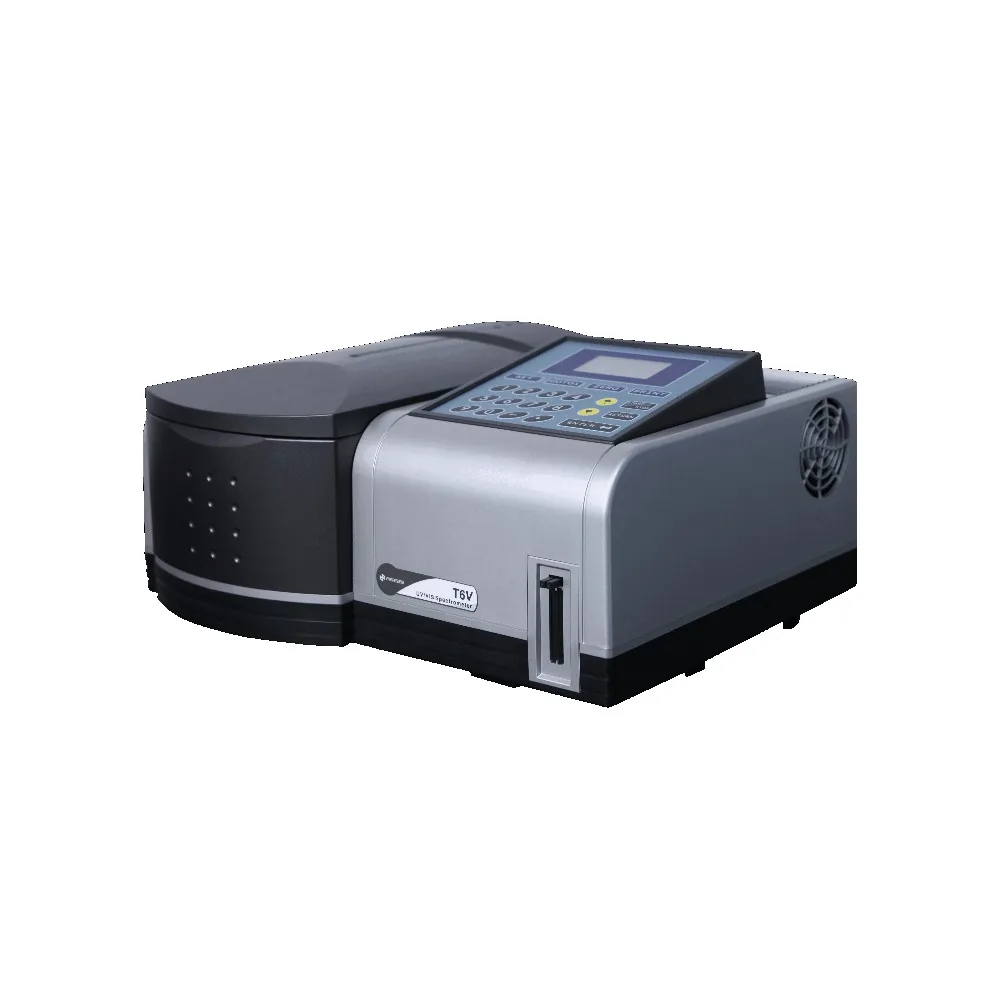 T6V Double Beam UV-Vis Spectrophotometer – 190–1100 nm, 2.0 nm Bandwidth for Pharma, Environmental & Teaching Labs