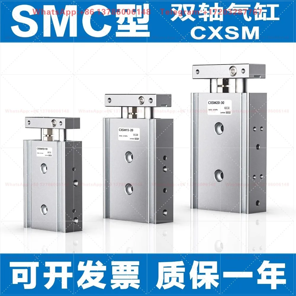 Двухштоковый цилиндр SMC CXSM10-16-20-25