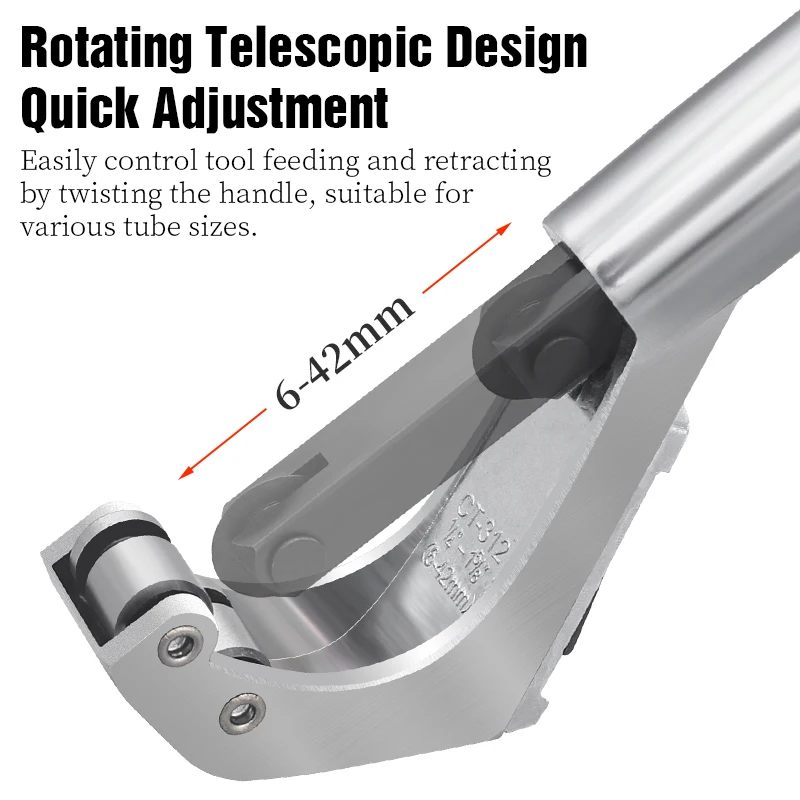LEBYCLE Bicycle Steerer Tube Cutter MTB Road Bike Fork Handlebar Seat Post Reusable Cutting Tool Spare Cut Ring Blade
