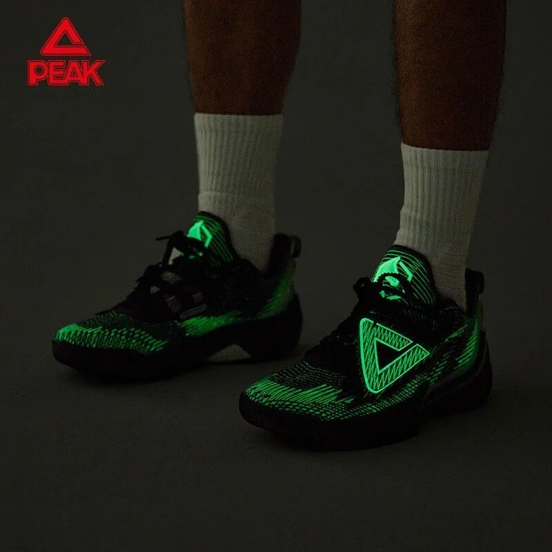 الذروة TaiChi أحذية كرة السلة للرجال منخفضة أعلى خفيفة الوزن تنفس أحذية رياضية 2025 جديد امتصاص الصدمات دائم المطاط وحيد الرياضة