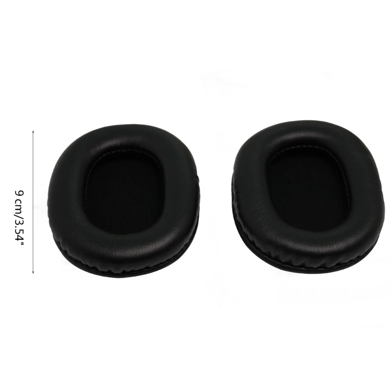 Ear Pads Sponge Cushion Replacement Elastic Cushion Earmuffs for ATH M40X /M30x /M20x /MSR7 M50x /M50 Headphone (1Pair)