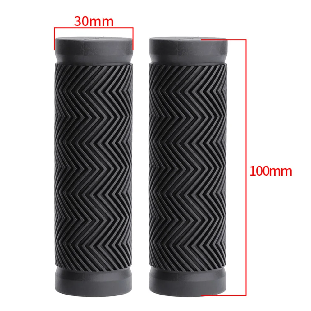 High Elasticity Bike Handlebar Grip Ultimates Control Soft Rubber Hand Grips 22.2-25.4mm Scooters Mountain Road Bike Accessories