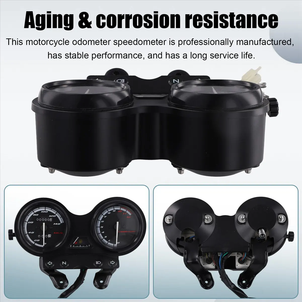 A23Z Motorcycle Digital Gauge Instrument Digital Display Speedometer for Ybr 125