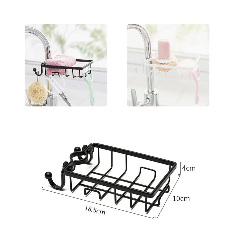 Sink Organization Kitchen Organizer Farmhouse Accessories Sponge Holder Tray Rack Drain