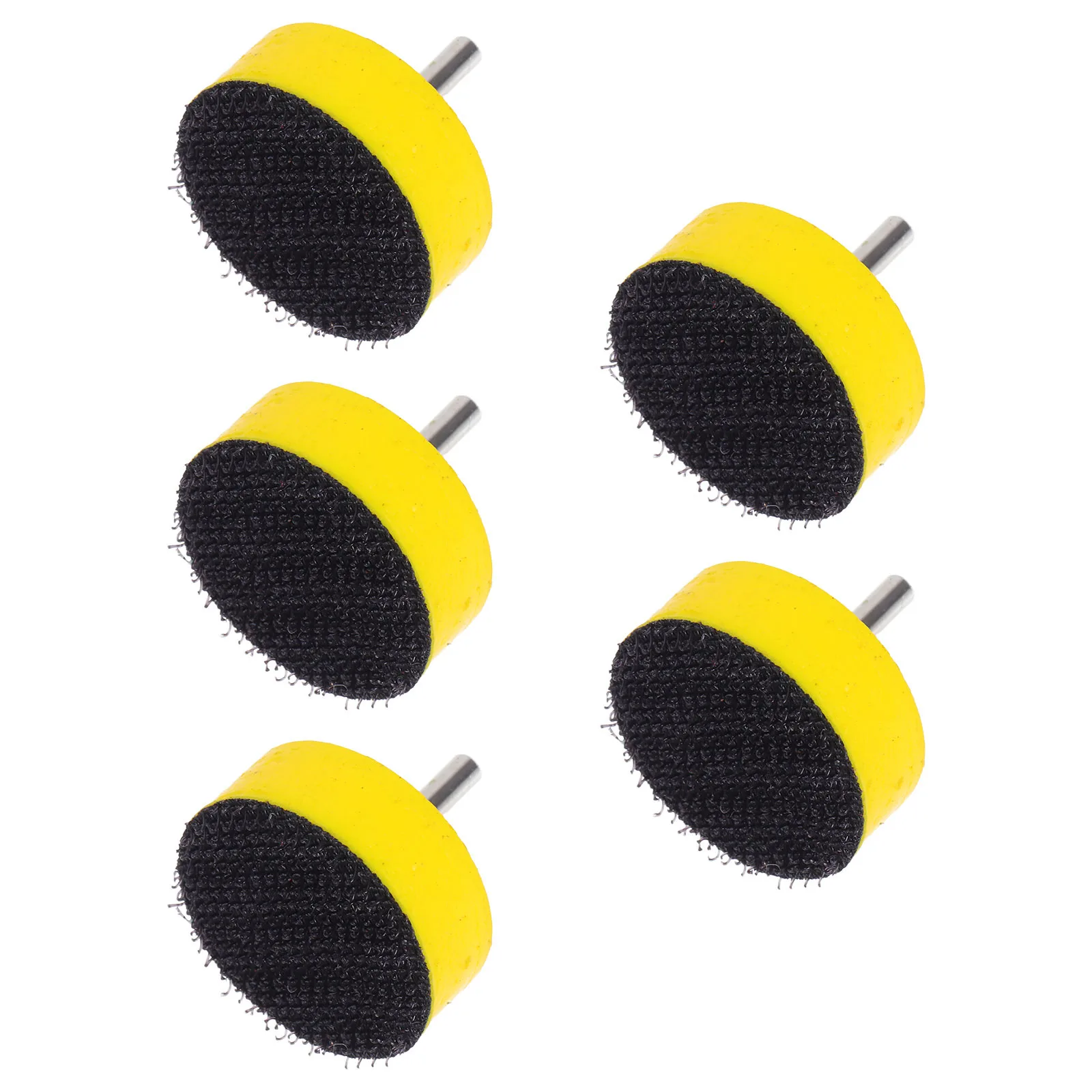 5 Stuks Pneumatische Schuurschijven Hoge Efficiëntie Schuurpads Multifunctionele Schuurpapier Houder Voor Hout Metaal Plastic Polijsten