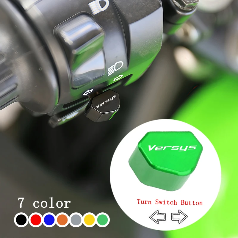 

Mototcycle Accessories Switch Button Turn Signal Switch Key Cap For KAWASAKI VERSYS X300 1000/SE X250 300x versys1000 versys300