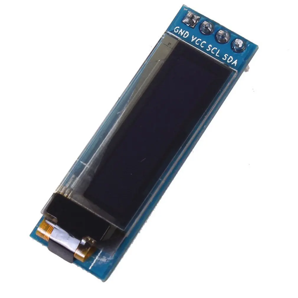IIC I2c 0.91 Inch OLED Module 3.3v 5v For Pic 0.91" Blue 128X32 OLED LCD LED Display Module IIC Communicate for Ardunio
