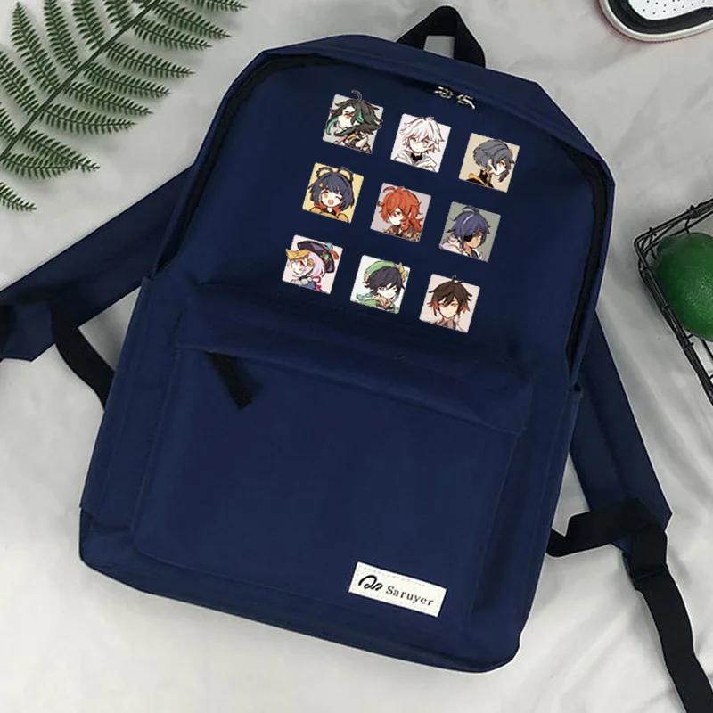 Genshin Impact backpack bolsas mochila anime fashion laptop travel schoudertassen men girl infantil backpack