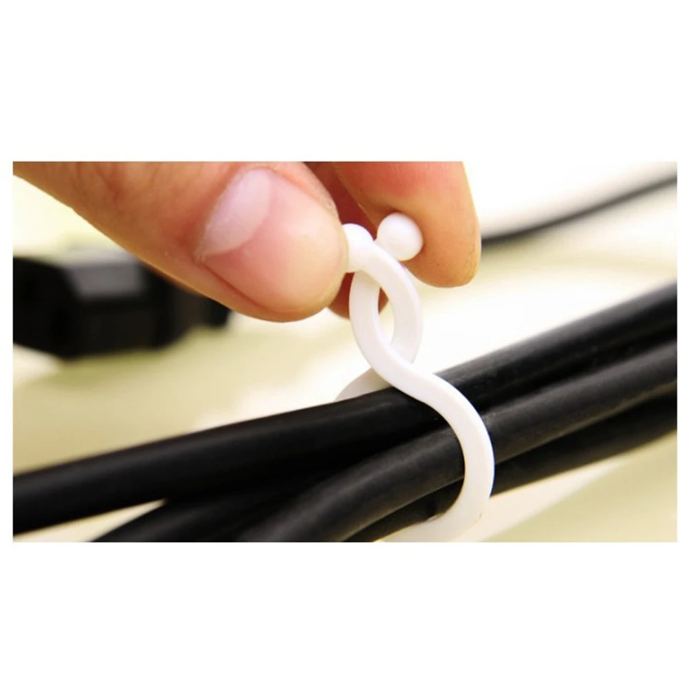 

30pcs Cable Wire ganizer Holder Wire ganizer Electric Cord Cable ganizer Cord Protector Adjustable Desk Home Office