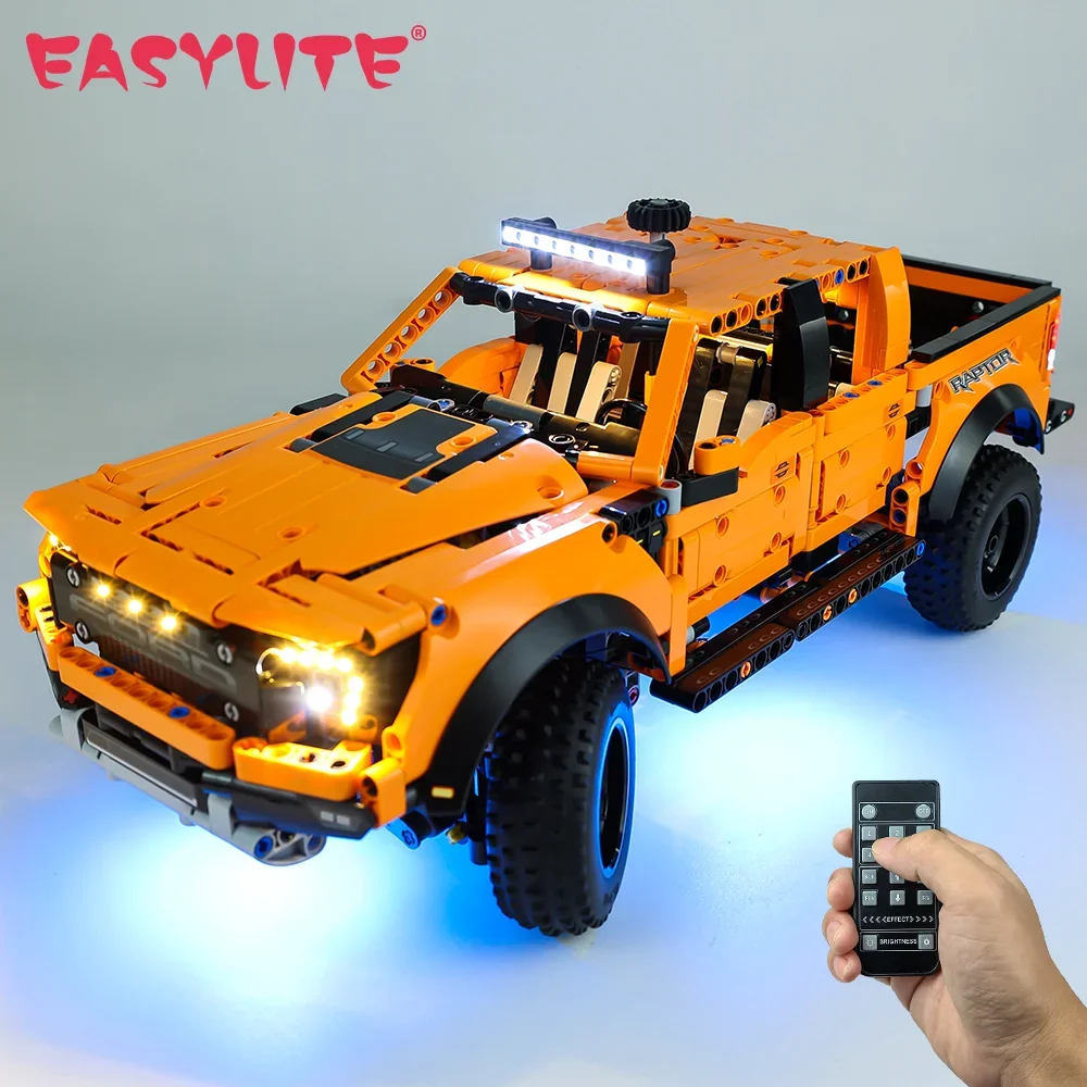 

LED Light Kit For 42126 F-150 High Tech Vehicle Raptor Pickup Car Building Blocks Bricks Educational DIY Toys Lamp Set No Model