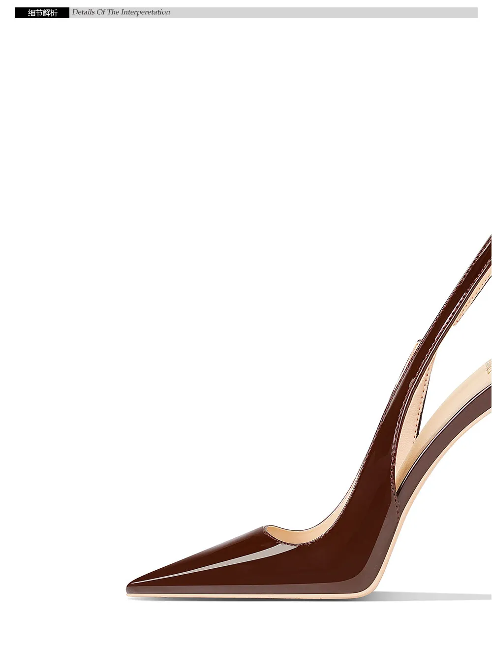 Autumn New Elegant Toe Shoes with White Pointed Toes and Slim Heels, Women's Gentle and Versatile, Showing Off Their Temperament