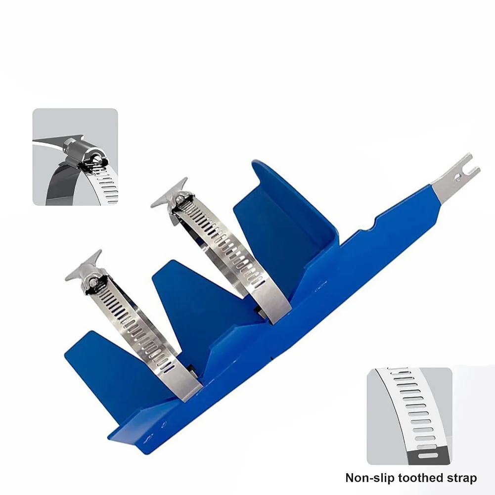 Adjustable Clamping Can Holder Dual Metal Elastic Clamps Non-slip Grooved Base Sturdy Base 22*6.2cm 8.62*2.44in