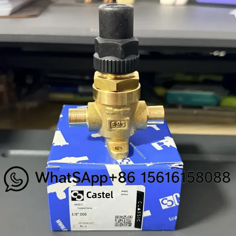 Original Castor Refrigeration Globe Valve Top Cover Valve6420/3 6420/4 6420/5 6420/6 6420/7 6512/7 6512/9 6512/11 6512/13 6420/2
