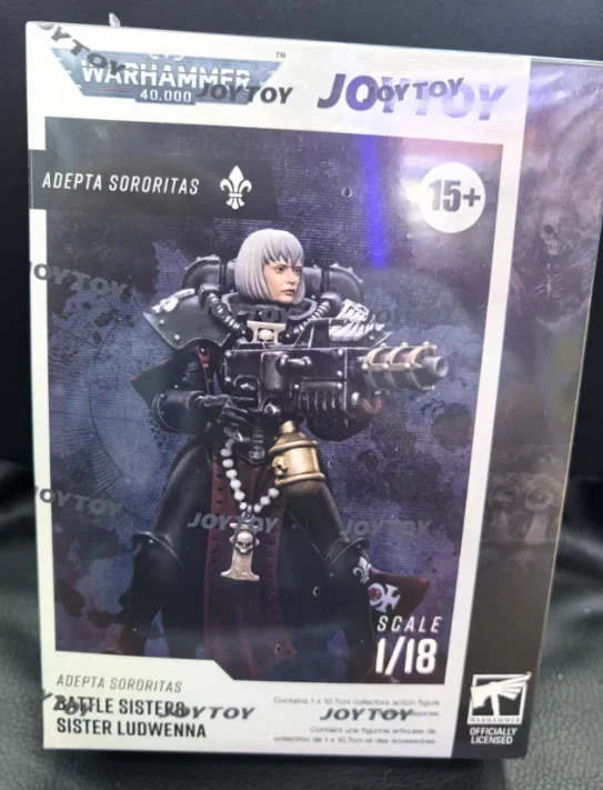 

【SF】Фигурка JOYTOYS 1/18 Adepta Sororitas Battle Sister Sister Noyalle, модель, игрушка, подарок, коллекционный предмет, украшение