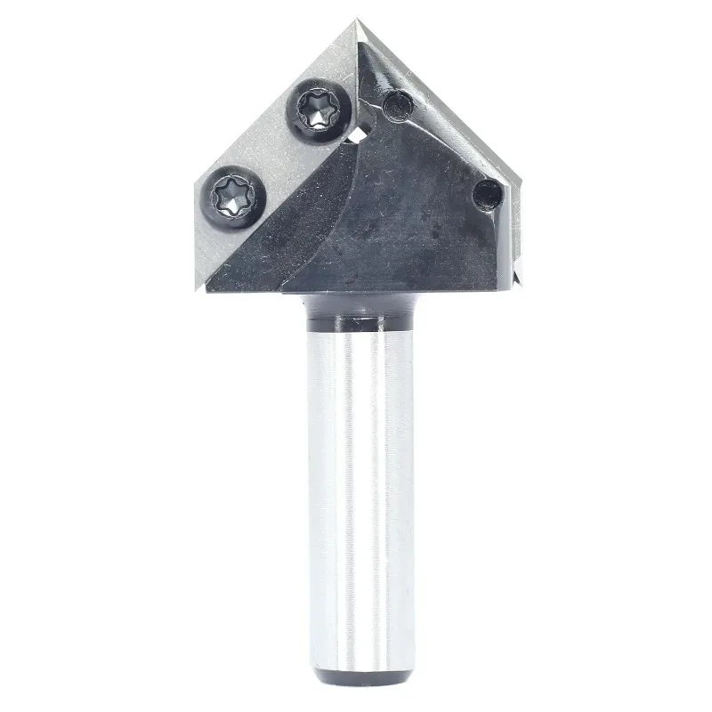 Universe Grocery Store Disposable Woodworking Milling Cutter, Double Blade 90 Degree V-Knife 1/4 Shank 1/2 Shank 8 Shank 51322