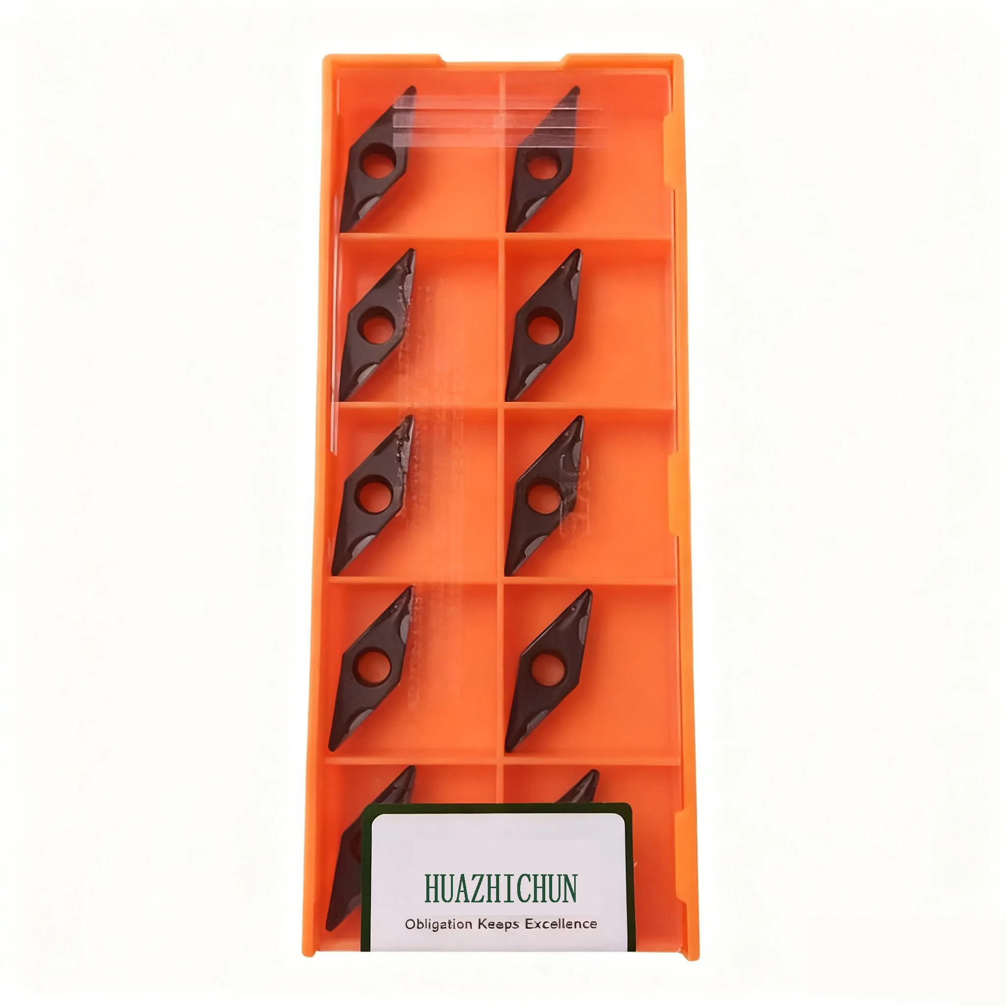 HUAZHICHUN 10pcs Carbide inserts  VBMT160408-OTM OC2325S