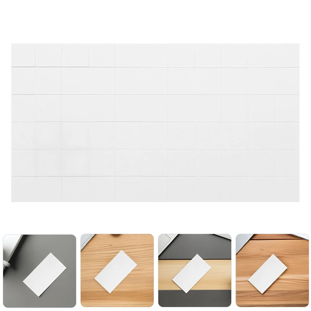 10장 폼 양면 접착 패드 미니 폼 스퀘어 DIY 공예 스크랩북킹 사무실 가정용품 부착용
