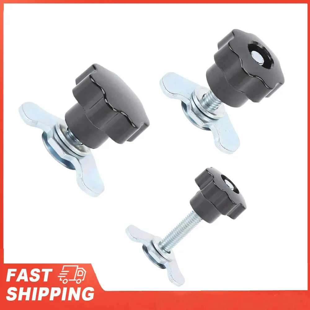 

L Track Double Threaded Stud Fittings Silver Color M8 Threaded Double Stud Lug for Van Pickup Truck Threaded Double Stud Lug