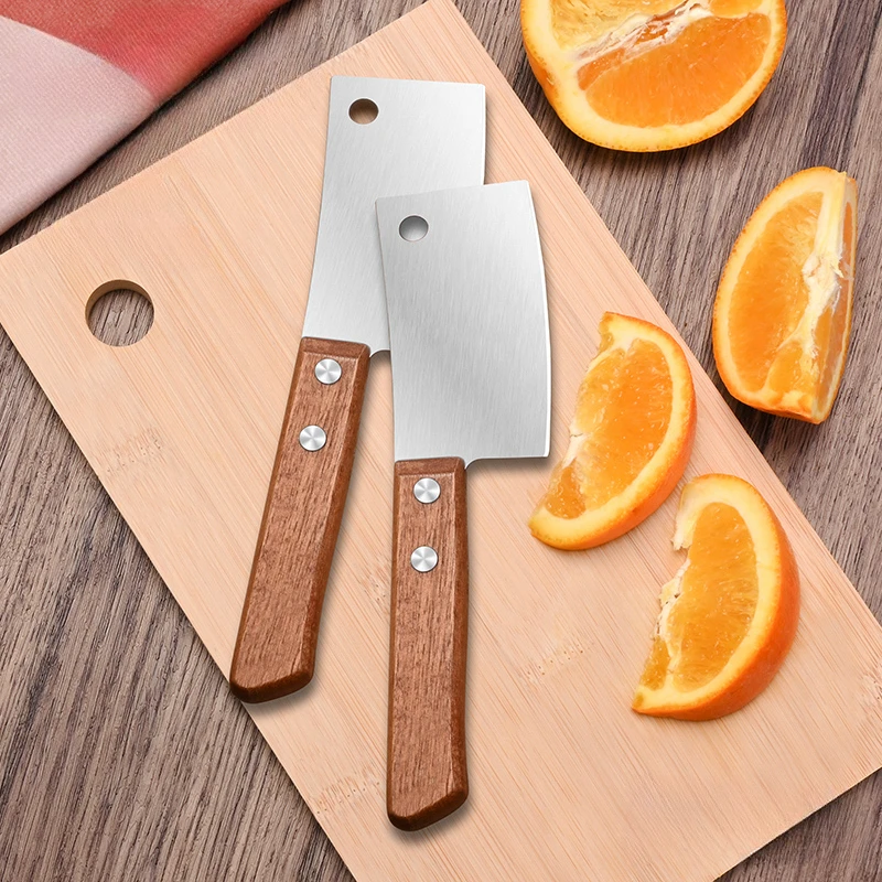 Mini kitchen multifunctional meat slicing knife, small vegetable knifewomen special knife,household sharp stainless steel knife