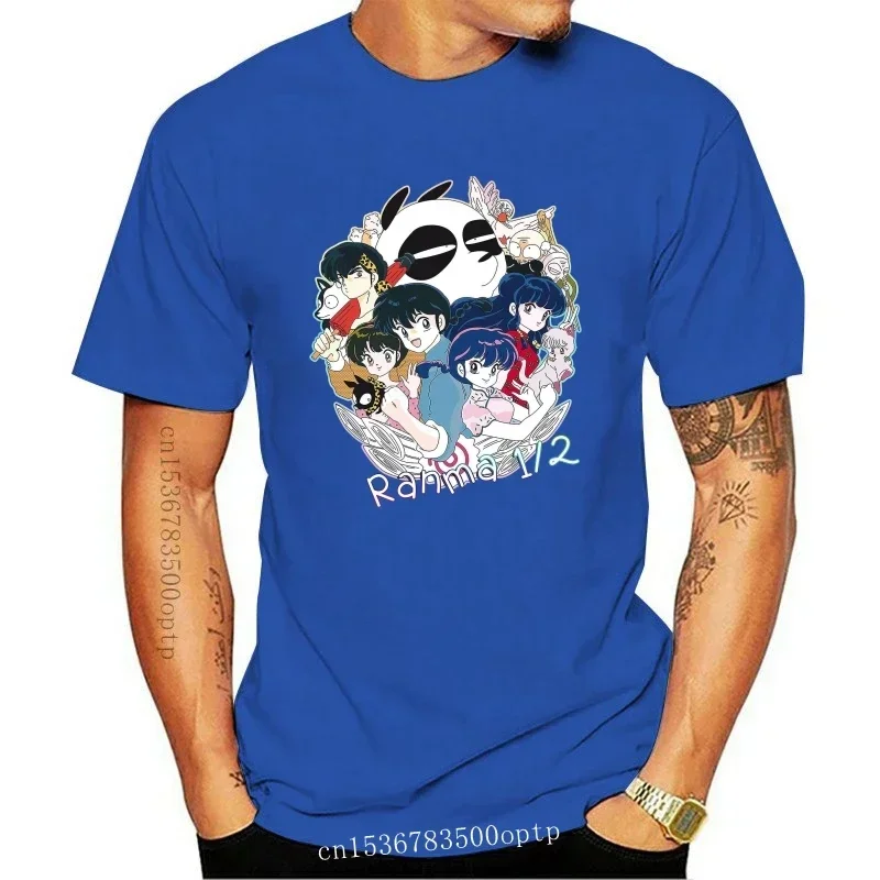 Camiseta negra de Anime Ranma 12 Akane Tendo Nodoka Saotome para fanáticos, S-6Xl M Xl 2Xl 28Xl, nueva