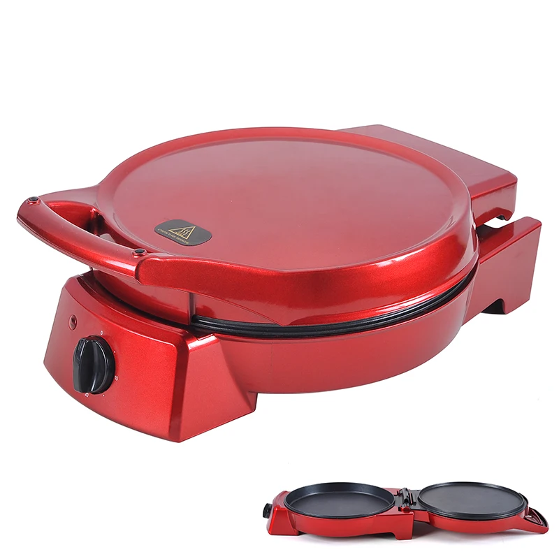 Electric 1200w Muti-fuction Portable Pizza Maker and Mobile Electric Pizza Making Machine Pizza Pan