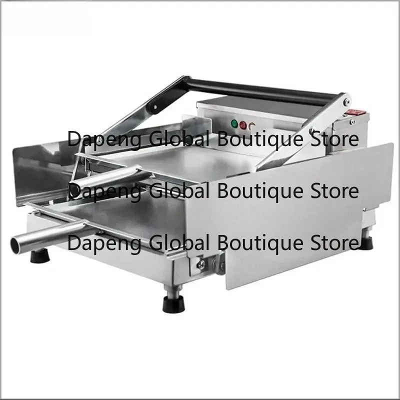 800W Non Stick Stainless Steel Commercial Hamburger Baking Machine Bread Patty Heating Roaster