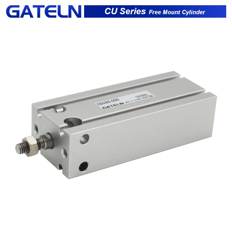 CU CDU series Free Mount Cylinder Double Acting Single Rod CDU6 CDU10 CDU16 CDU20 CDU25 CDU32  CU6-5D CDU6-10D CU10-15D CU16-20