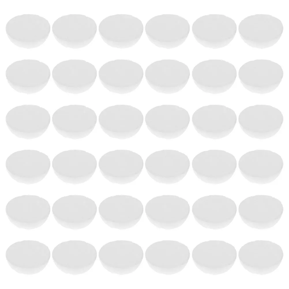 100 قطعة نصف الكرات الرغوية الأبيض نصف دائري البوليسترين كرات الحرفية Diy بها بنفسك الفن الزفاف زينة عيد الميلاد لوازم الحفلات المنزلية