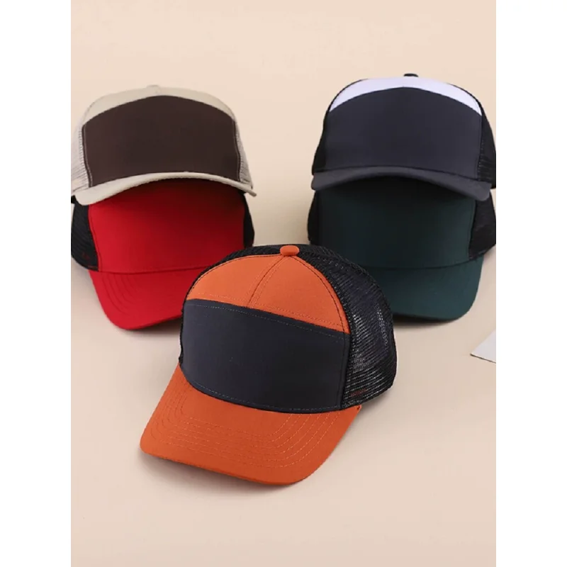 Light Plate Baseball Cap  Advertising Hat For Men And Women Same Style Fashion Mesh Spring Summer Peaked Cap