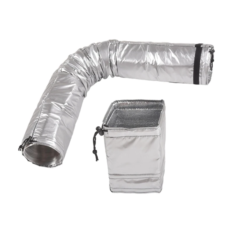 Portable AC Hose Insulation Sleeve, Air Conditioner Hose Cover Wrap for 5 Inch & 5.9 Inch Diameter Exhaust Hose-SPMI