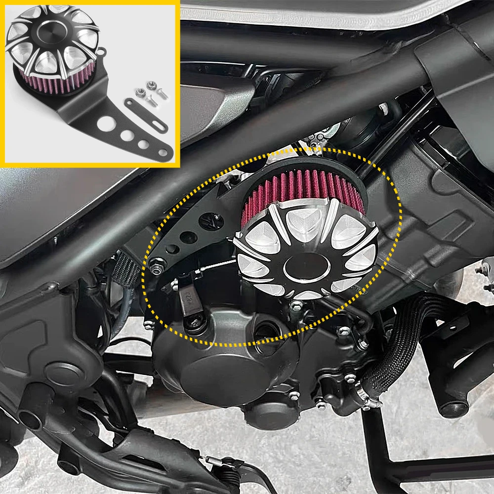 

Engine Cover Guard Right Side Decorative Trim Cover Shield Plate Cover Fit For Honda Rebel CMX 250 300 500 2017-2025 CL250 CL300