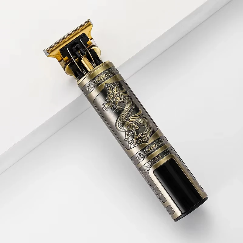 Vintage Carving Hair Cutting Machine T9 Professional Portable Rechargeable Man Beard Cutting Machine / Hair Clipper Accessories