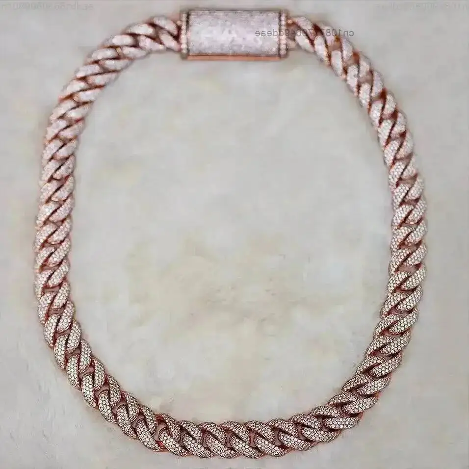 

Роскошная элегантная модная хип-хоп модная кубинская цепочка из муассанита для мужчин сумасшедшего энтузиаста по лучших ценам