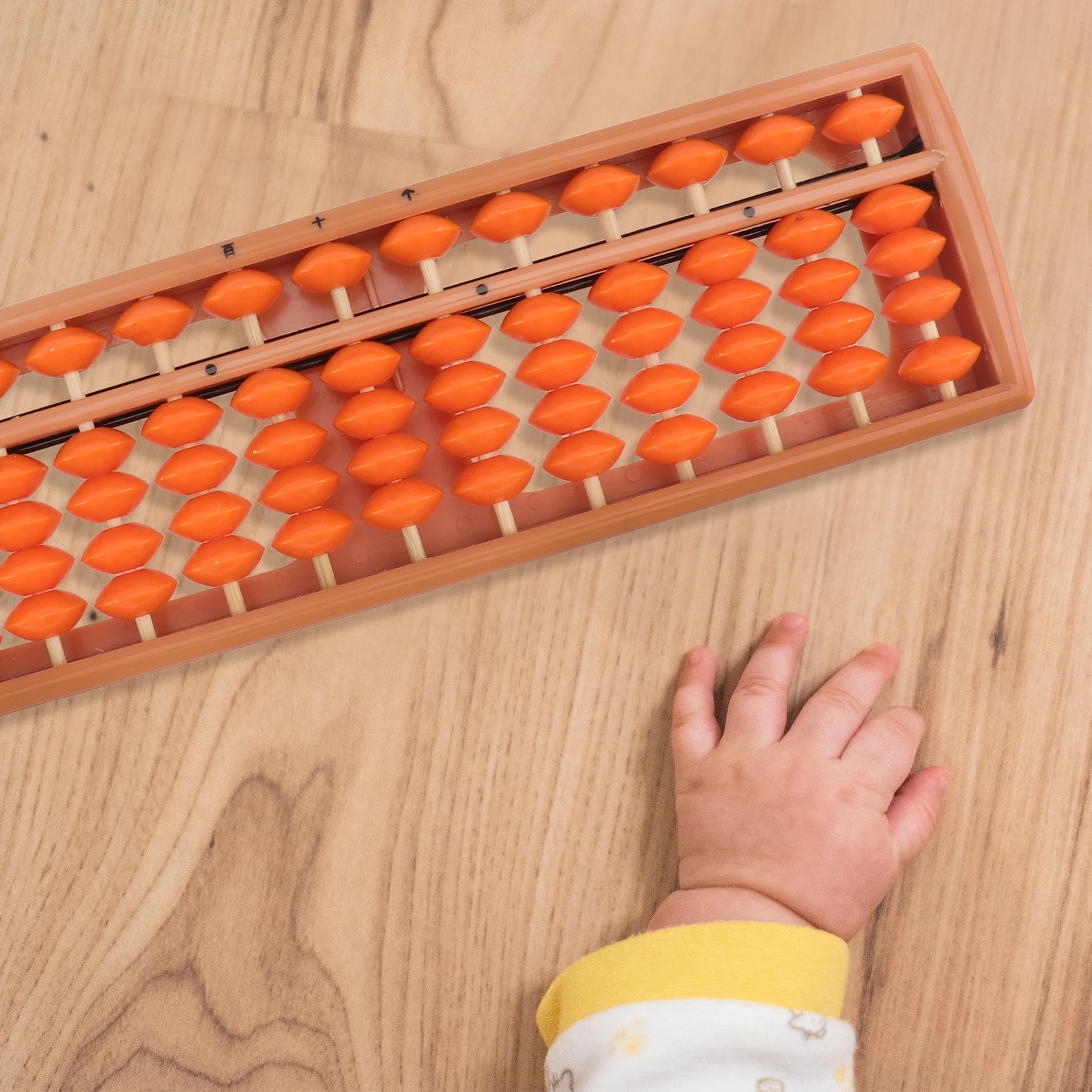 13 Perline Abaco Giocattolo Per Bambini Giocattolo Educativo Strumento di Apprendimento Della Matematica Abaco di Plastica Studenti Calcolo Aiuto Aritmetico Giocattolo