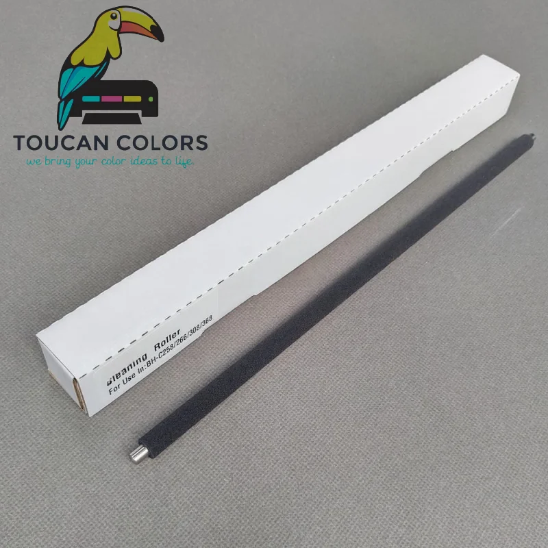 ToucanPrinter Twisted Foam Cleaning Roller for Minolta C368 C308 C558 C658 C458 BH368E BH458E BH558E Copier Parts